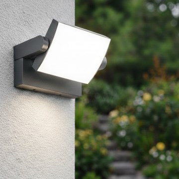 Brilagi - Aplique LED para exterior ANKLE LED/18W/230V 4000K IP65 antracita