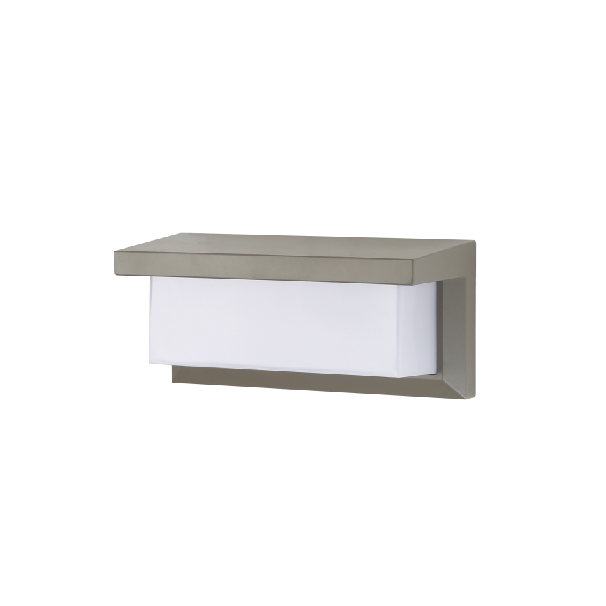 Brilagi - Aplique LED para exterior BRICKY LED/12W/230V gris IP54
