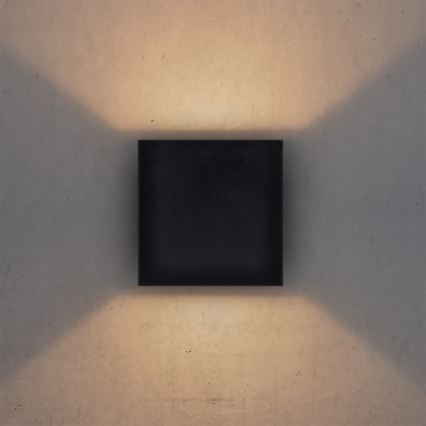 Brilagi - Aplique LED para exterior CUBE LED/6W/230V IP54