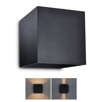 Brilagi - Aplique LED para exterior CUBE LED/6W/230V IP54
