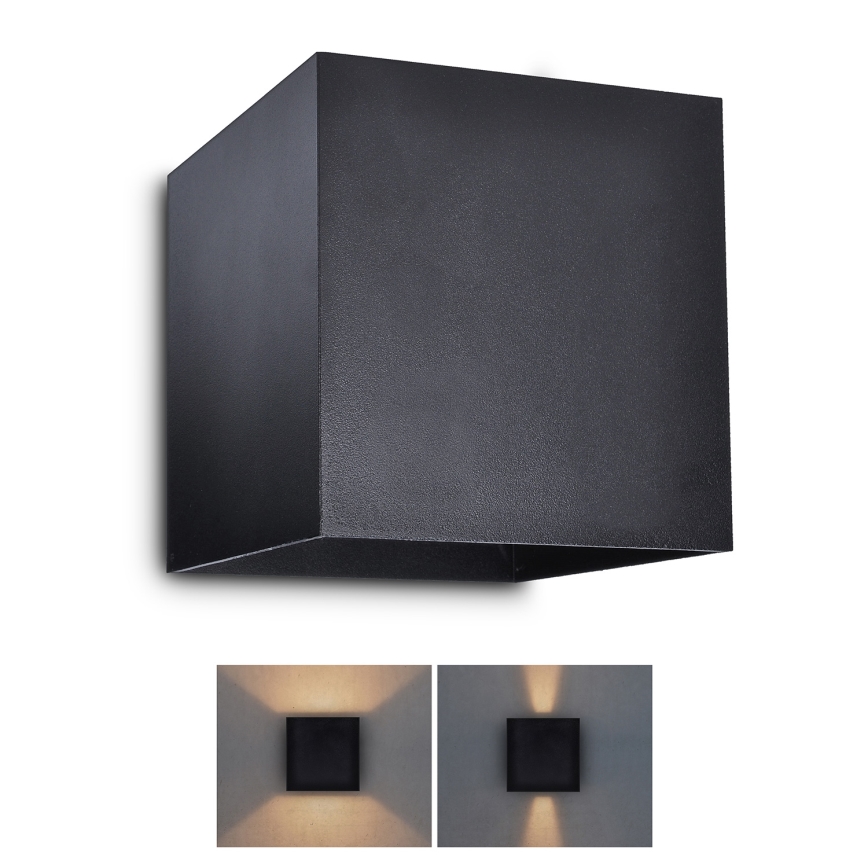 Brilagi - Aplique LED para exterior CUBE LED/6W/230V IP54