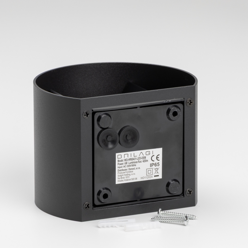 Brilagi - Aplique LED para exterior RONDO LED/6W/230V IP54