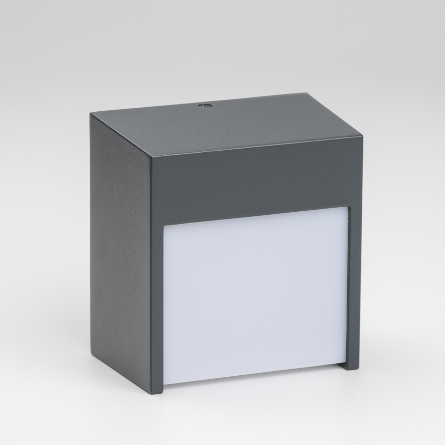Brilagi - Aplique LED para exterior TERNI LED/12W/230V antracita IP44