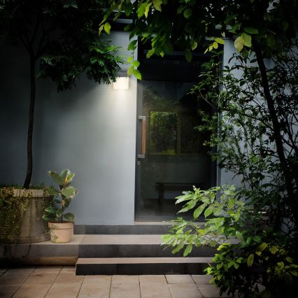 Brilagi - Aplique LED para exterior TERNI LED/12W/230V antracita IP44