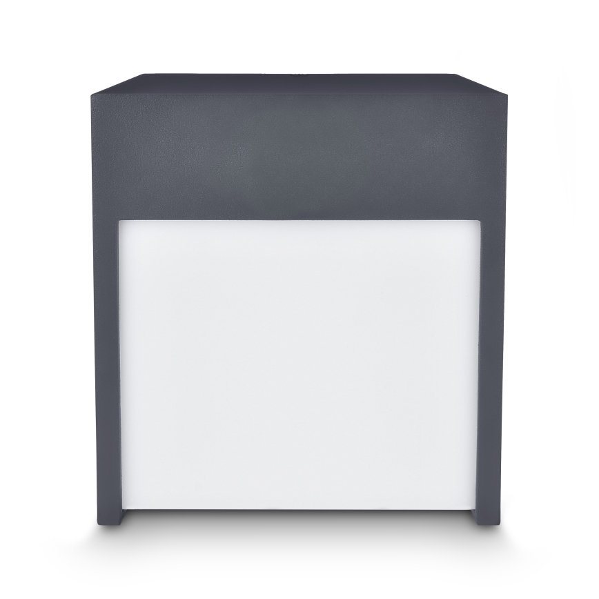 Brilagi - Aplique LED para exterior TERNI LED/12W/230V antracita IP44