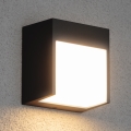 Brilagi - Aplique LED para exterior TERNI LED/12W/230V negro IP44
