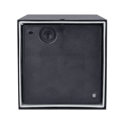 Brilagi - Aplique LED para exterior TERNI LED/12W/230V negro IP44