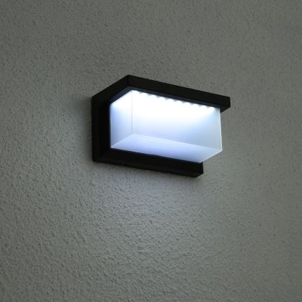 Brilagi - Aplique solar LED con sensor de movimiento y crepuscular BRICK LED/12W/5,5V 1200 mAh IP65