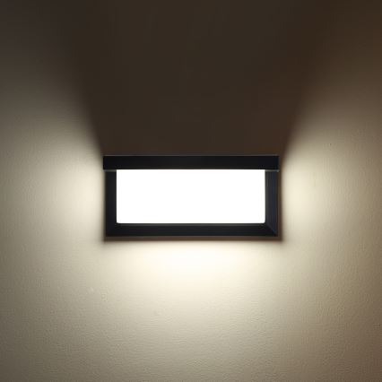 Brilagi - Aplique solar LED con sensor de movimiento y crepuscular BRICKY LED/5W/6V 4000 mAh IP65