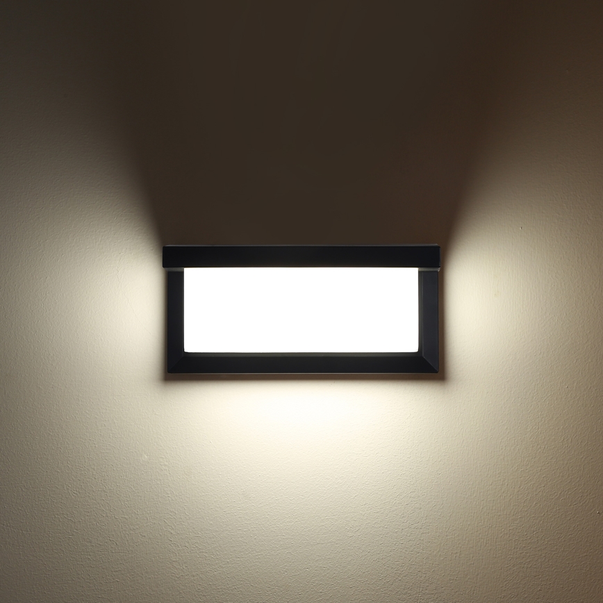 Brilagi - Aplique solar LED con sensor de movimiento y crepuscular BRICKY LED/5W/6V 4000 mAh IP65