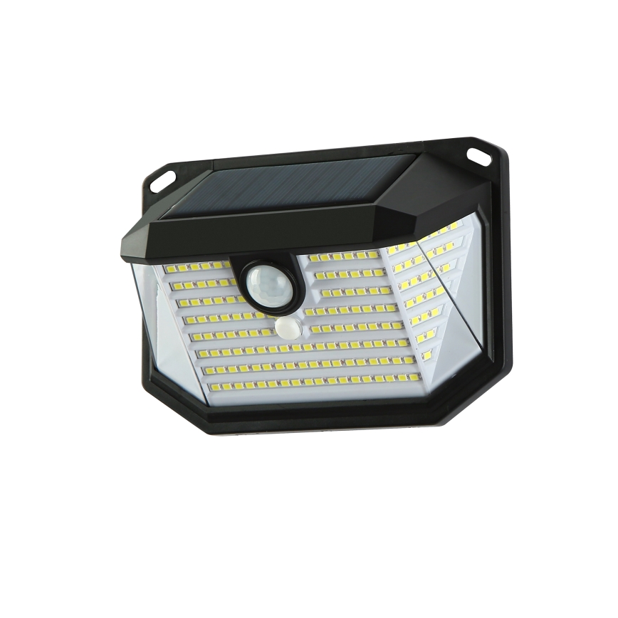 Brilagi - LED Luz solar de pared con sensor de movimiento y crepuscular WALLIE LED/4W/5,5V 1200mAh 6500K IP65