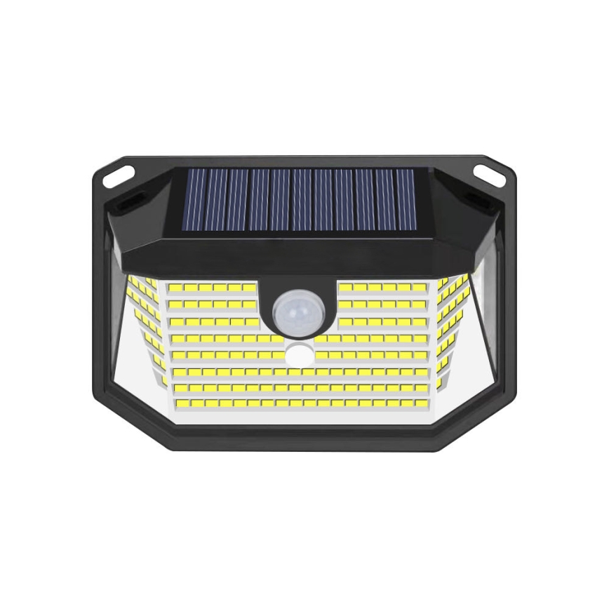 Brilagi - LED Luz solar de pared con sensor de movimiento y crepuscular WALLIE LED/4W/5,5V 1200mAh 6500K IP65