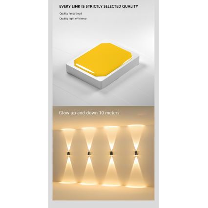 Brilagi - Aplique LED solar PYRAMID LED/2W/3,2V 1300 mAh IP54