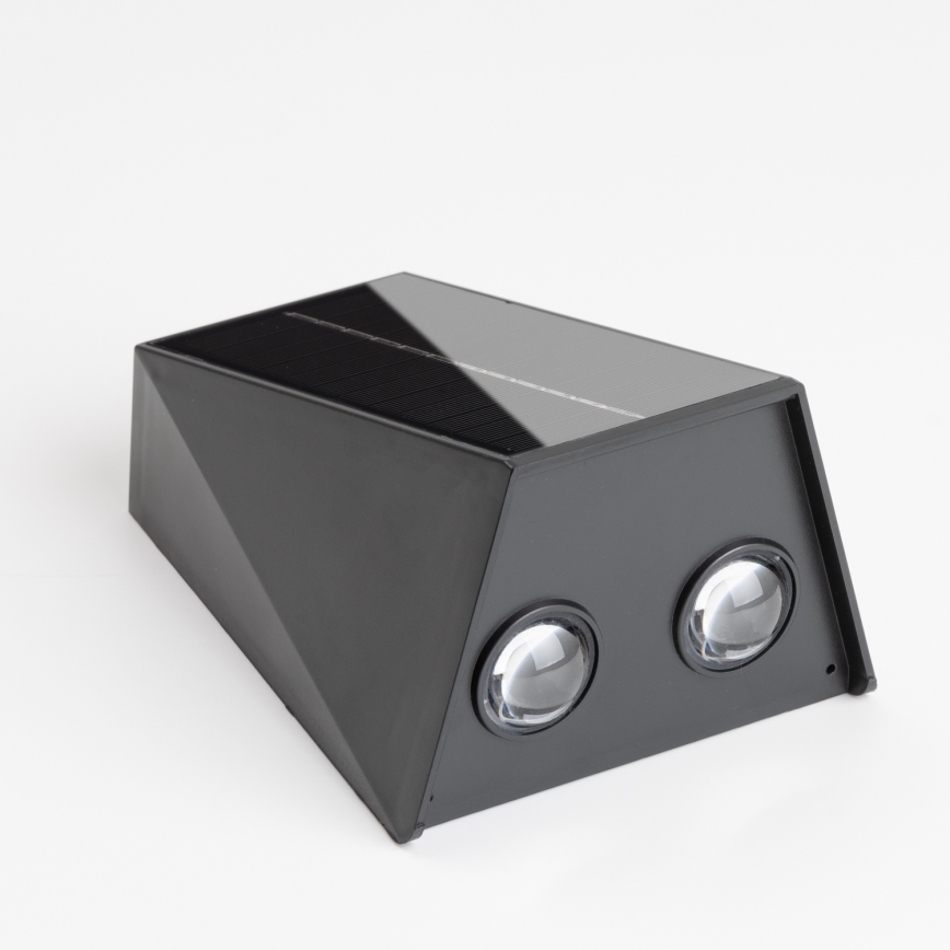 Brilagi - Aplique LED solar PYRAMID LED/2W/3,2V 1300 mAh IP54
