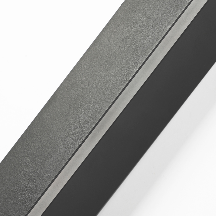 Brilagi - Luminaria LED de pared para exterior LINEAR LED/22W/230V 3000K IP65 100 cm antracita IRC 90