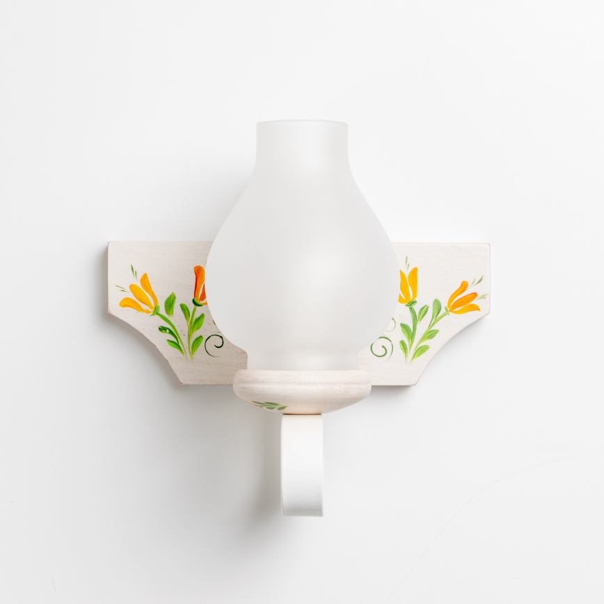 Brilagi - Aplique QUEEN 1xE14/40W/230V haya/color crema