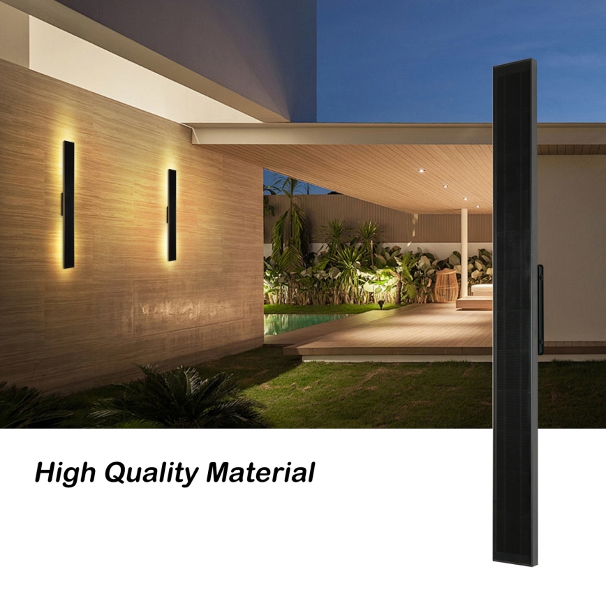 BRILAGI - Aplique solar de pared LED regulable SUN LED/5,5W/3,7V 100 cm 6000 mAh IP44