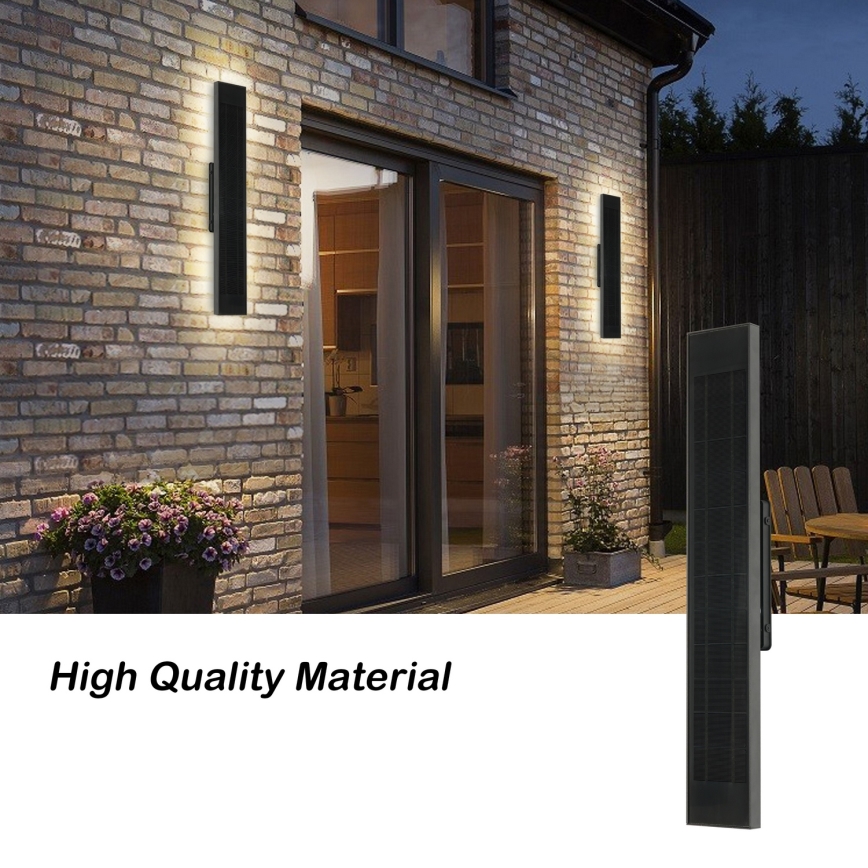 BRILAGI - Aplique solar de pared LED regulable SUN LED/4W/3,7V  60 cm 4000 mAh IP44