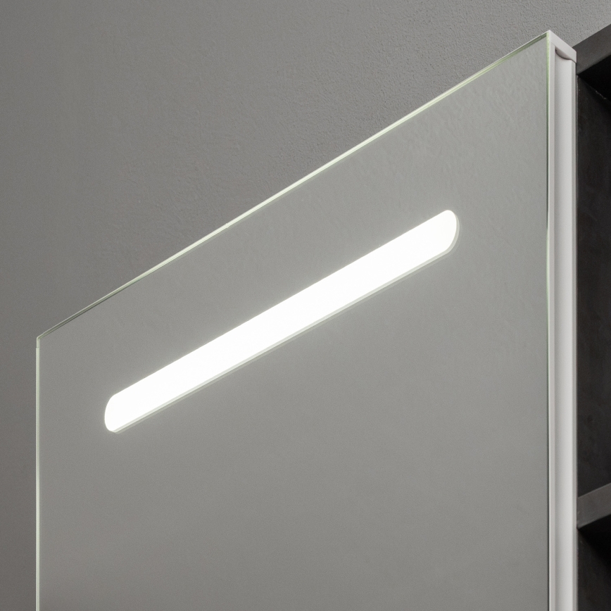 BRILAGI - Armario de baño con espejo e iluminación LED integrada TRABIA SINGLE 60x70 cm