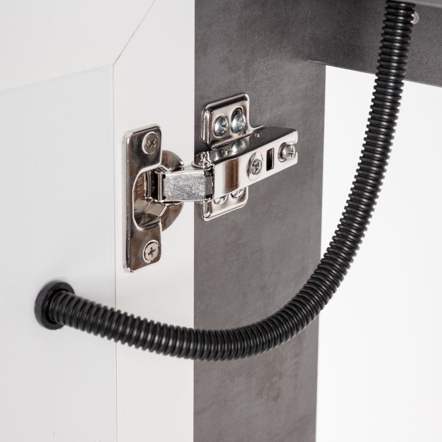 BRILAGI - Armario de baño con espejo e iluminación LED integrada TRABIA SINGLE 60x70 cm
