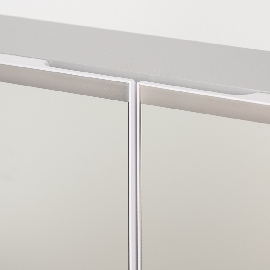 BRILAGI - Armario de baño con espejo LED retroiluminado NOTO DOUBLE 60x65 cm