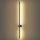 Brilagi - AURA, aplique LED de pared para exterior, 20W, 230V, 3000K, IP54, 97 cm, negro, CRI 90