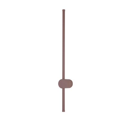 Brilagi - Aplique de pared LED para exteriores AURA LED/12W/230V 3000K IP54 65 cm marrón CRI 90