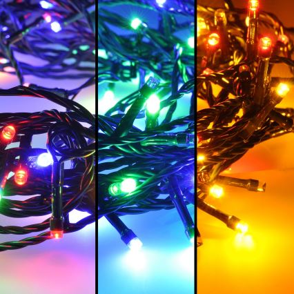 Brilagi - Cadena de luces LED exterior 200xLED/8 funciones 23 m IP44 multicolor