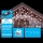 Brilagi - Cadena de luces LED para exterior 200 LEDs/8 funciones 13x0,6m IP44 blanco frío