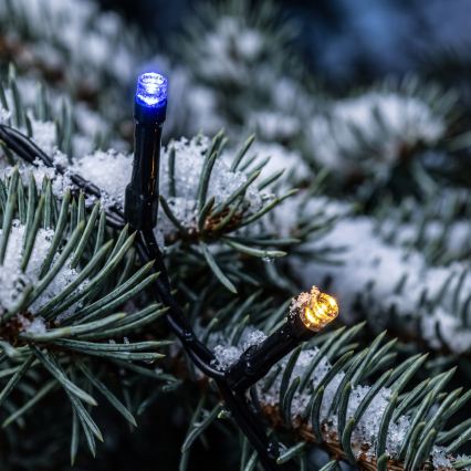 BRILAGI - Cadena de luces navideñas LED para exterior 700 LEDs/8 funciones 75 m IP44 multicolor