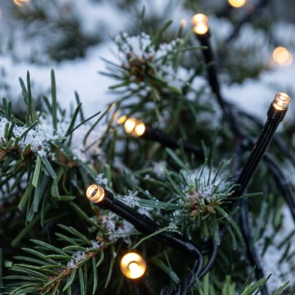 BRILAGI - Cadena de luces navideñas LED para exterior 800xLED 21m IP44 blanco cálido