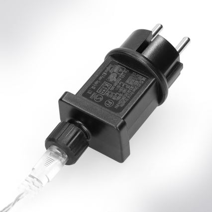 Brilagi - Cadena LED para exterior 150 LEDs 5 m IP44 blanco frío efecto de fuegos artificiales