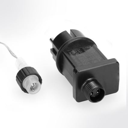 Brilagi - Cadena LED para exterior 150 LEDs 5 m IP44 blanco frío efecto de fuegos artificiales
