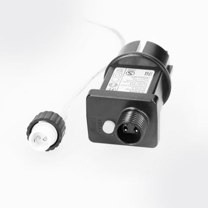 Brilagi - Cadena de luces LED para exterior, 200 LEDs, 8 funciones, 13 m, IP44, blanco frío, efecto carámbanos