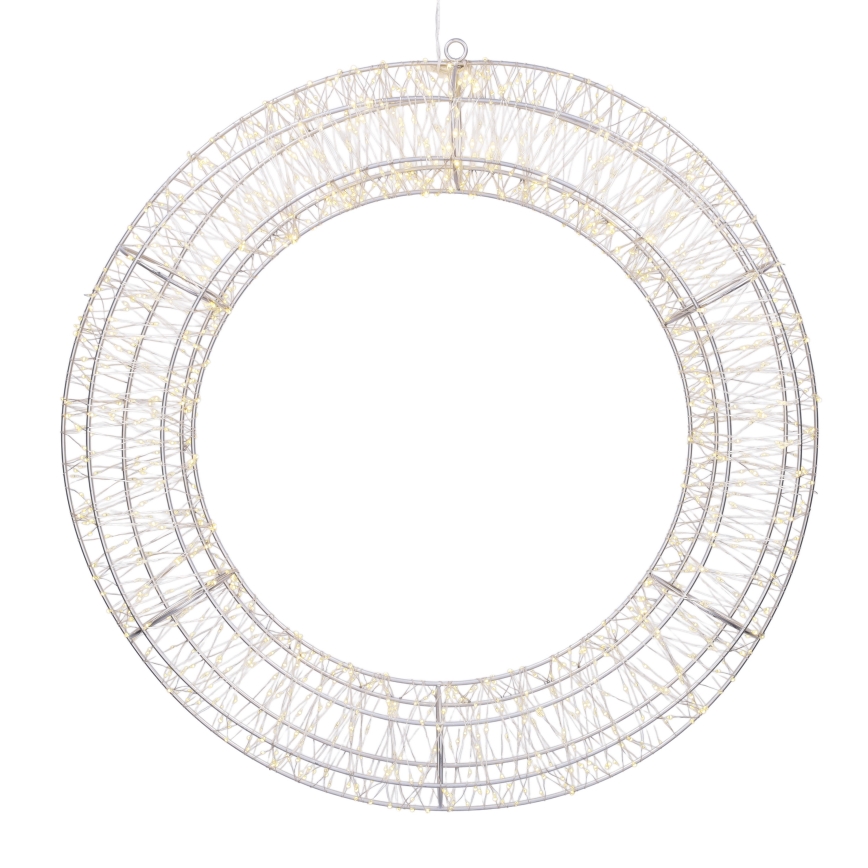 Brilagi - Corona navideña exterior LED/6W/230V IP44 50 cm