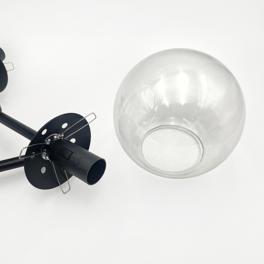 Brilagi - Cristal de repuesto para araña y lámpara MALIVA E14, Ø 13 cm, transparente