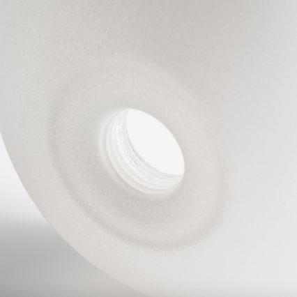 BRILAGI - Cristal de repuesto para lámpara de araña, aplique y luminaria de techo LAVA/VULCANO G9, diámetro 15 cm, blanco