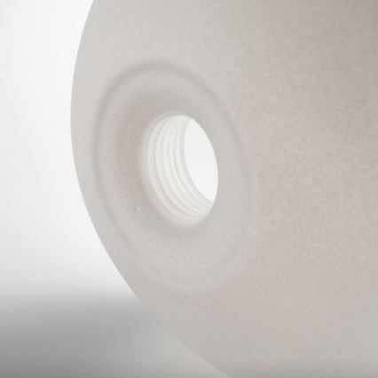BRILAGI - Cristal de repuesto para lámpara de araña, aplique y luminaria de techo LAVA/VULCANO G9, diámetro 15 cm, blanco