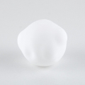 Brilagi - Cristal de repuesto para lámpara de araña, aplique y plafón VULCANO G9, diámetro 15 cm, blanco
