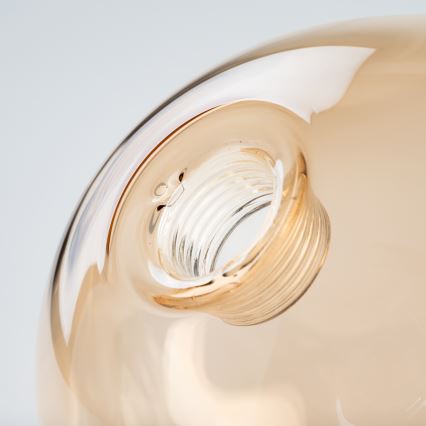 BRILAGI - Cristal de repuesto para lámpara de araña, aplique y luminaria de techo LAVA/VULCANO G9 diámetro 15 cm beige ahumado