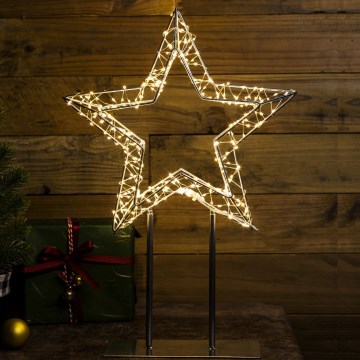 Brilagi - Decoración navideña exterior LED/3,6 W/230 V IP44 44x30 cm estrella