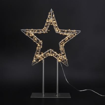 Brilagi - Decoración navideña exterior LED/3,6 W/230 V IP44 44x30 cm estrella