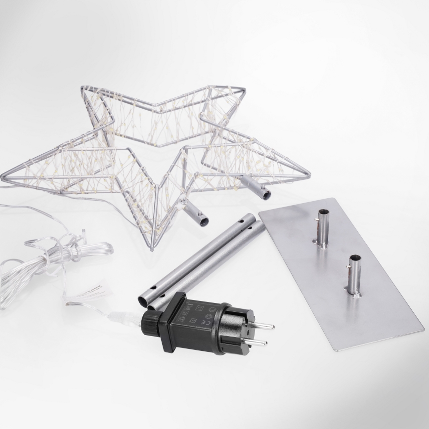 Brilagi - Decoración navideña exterior LED/3,6 W/230 V IP44 44x30 cm estrella