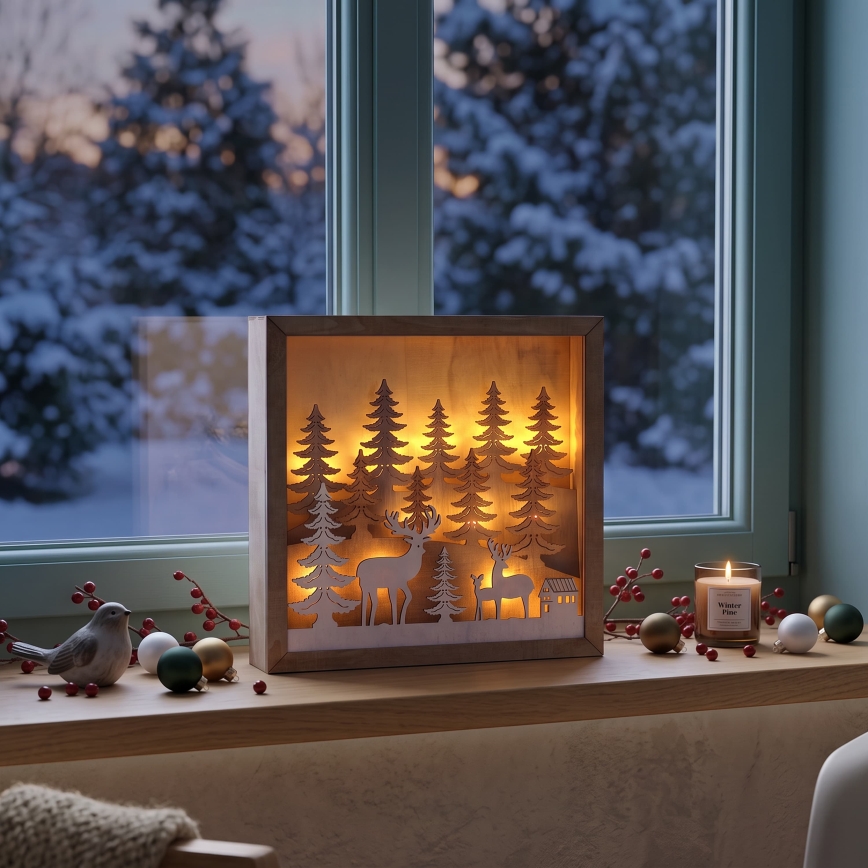 BRILAGI - Decoración navideña LED/2xAA