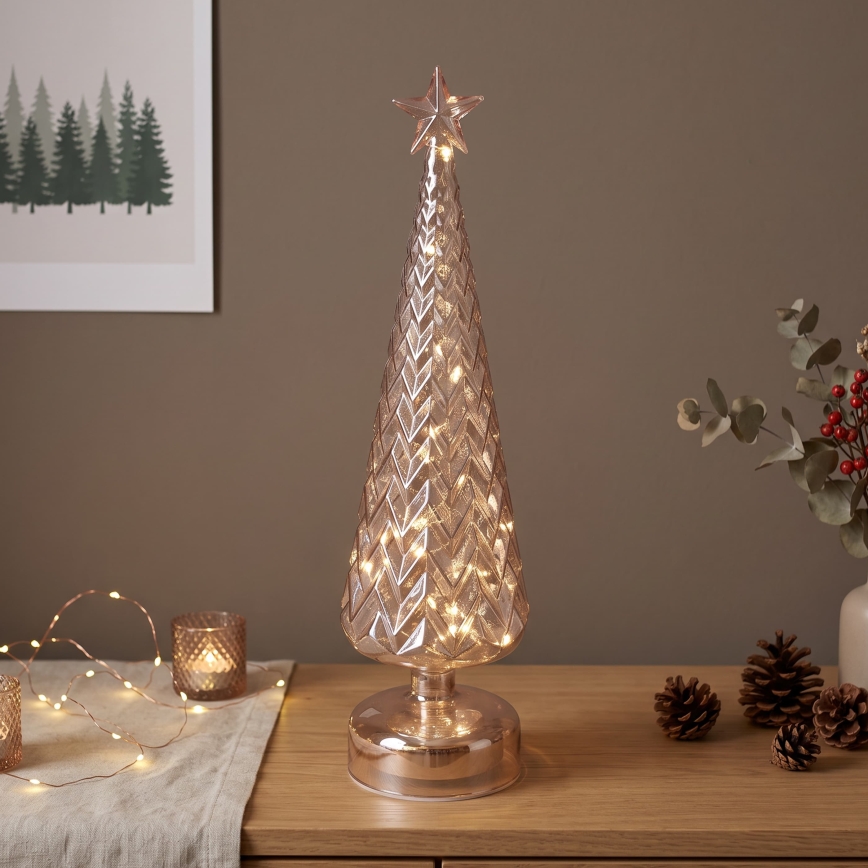 BRILAGI - Decoración navideña LED/3xAA árbol de Navidad