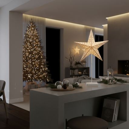 BRILAGI - decoración navideña LED, 3xAA, estrella 62 x 40 cm