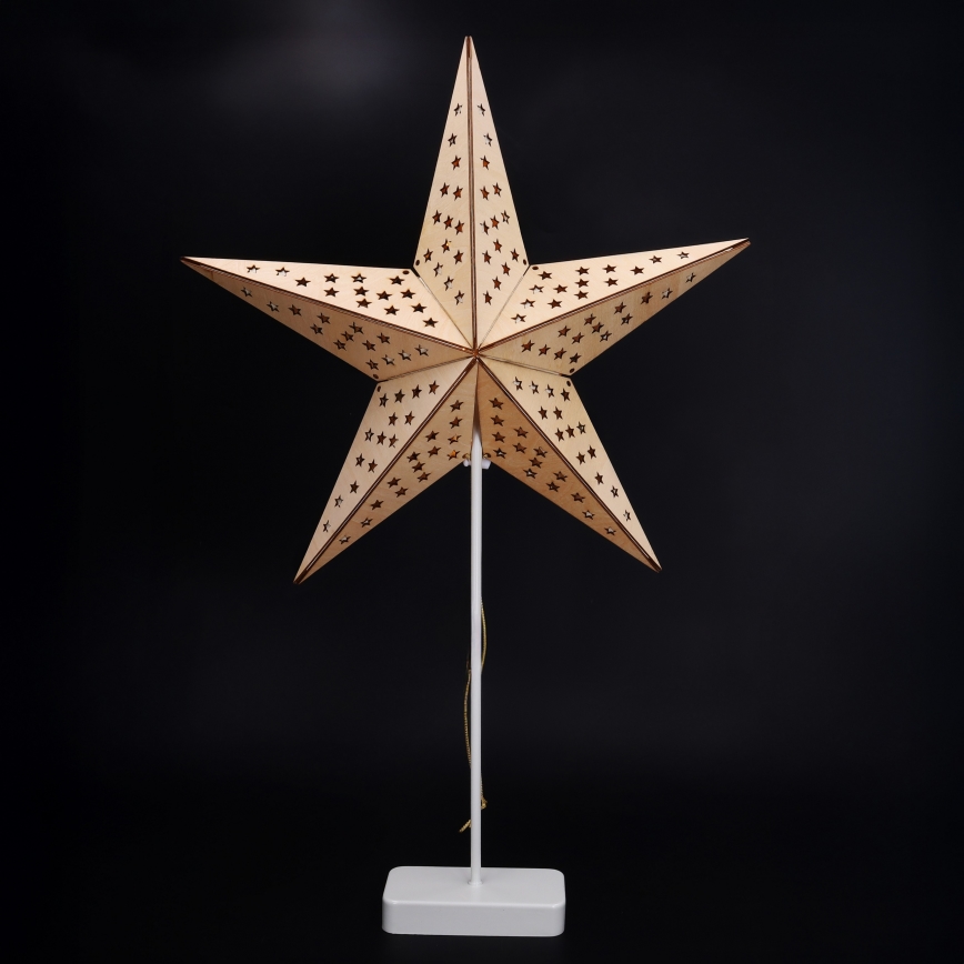 BRILAGI - decoración navideña LED, 3xAA, estrella 62 x 40 cm