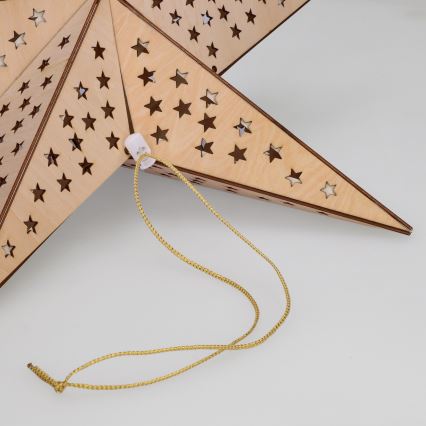 BRILAGI - decoración navideña LED, 3xAA, estrella 62 x 40 cm