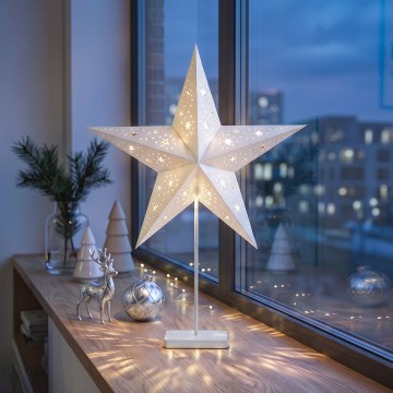 BRILAGI - Decoración navideña LED LED/3xAA 70x60 cm estrella