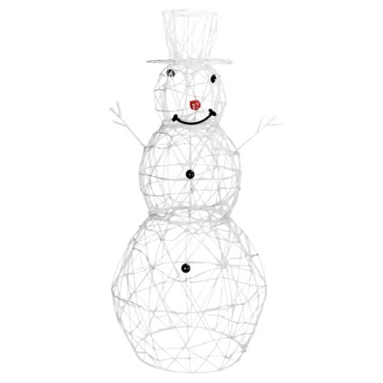 Brilagi - Decoración navideña LED para exterior LED/3,6W/31/230V 2700K 90 cm IP44 muñeco de nieve